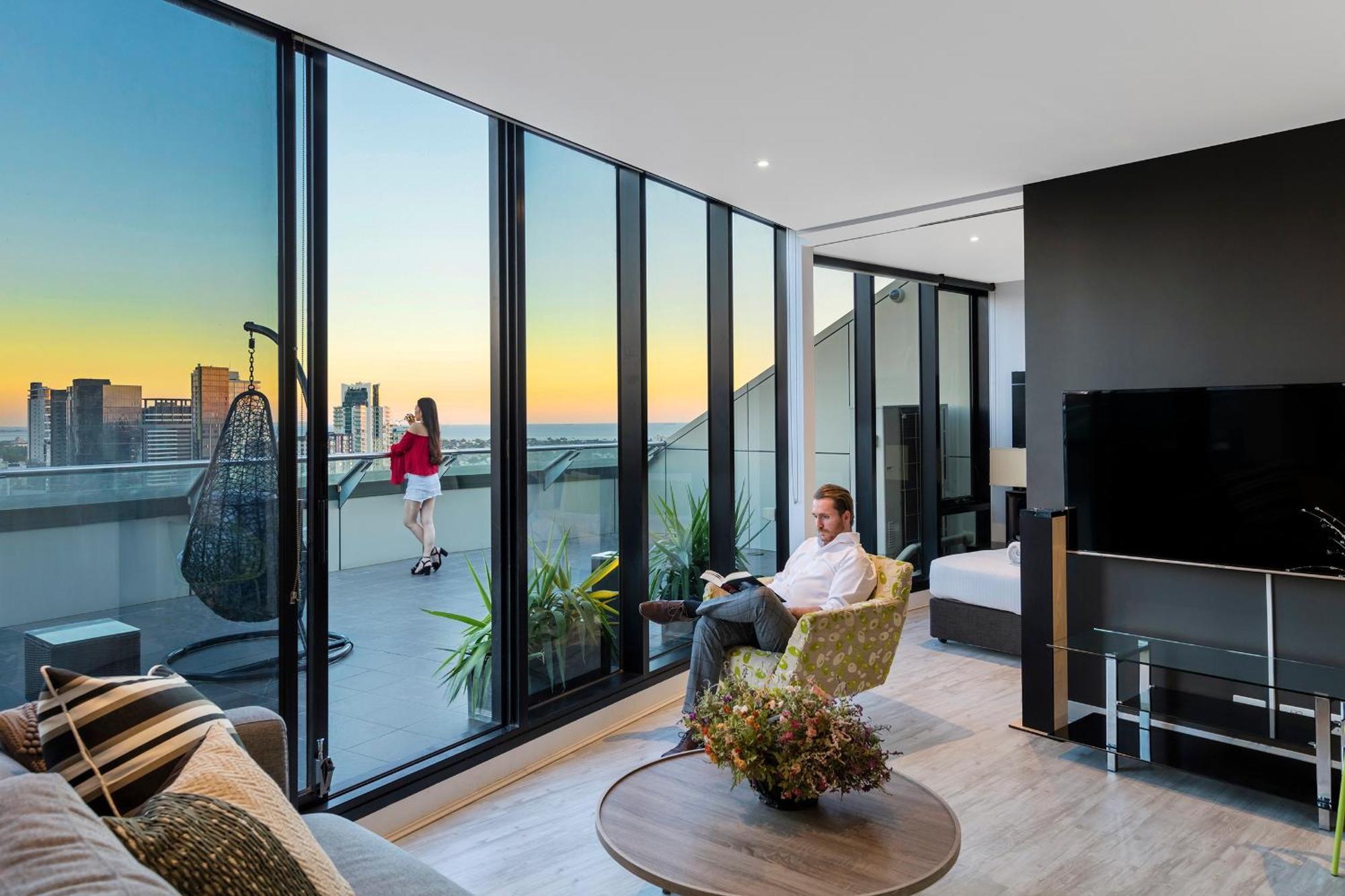 Aura on Flinders Apartamentos con servicio Melburne Exterior foto